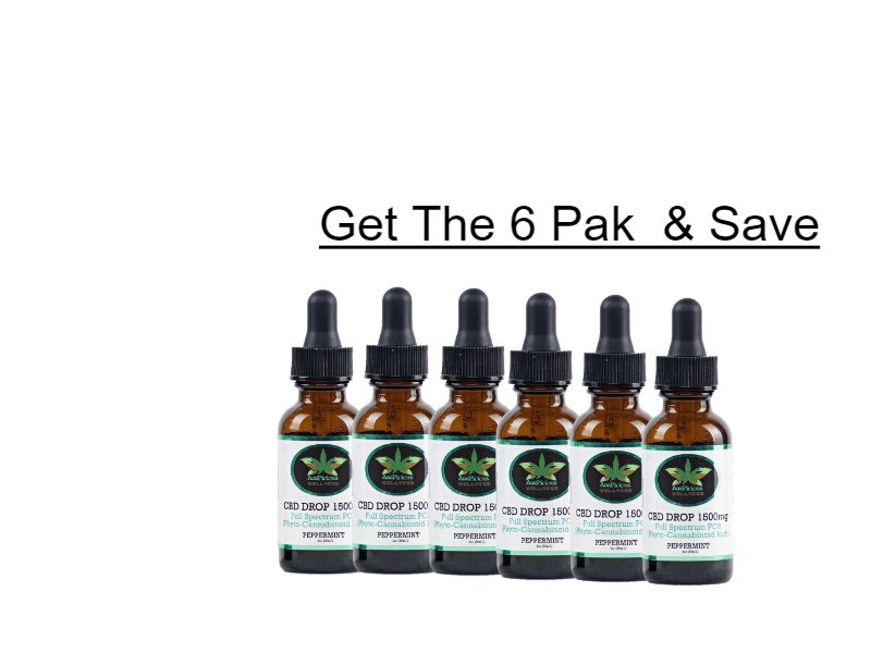 CBD Oil Drops 1500mg PCR (Phyto - Cannabinoid Rich Hemp Seed Oil Drops 1oz bottle Retail - auspiciouswellness