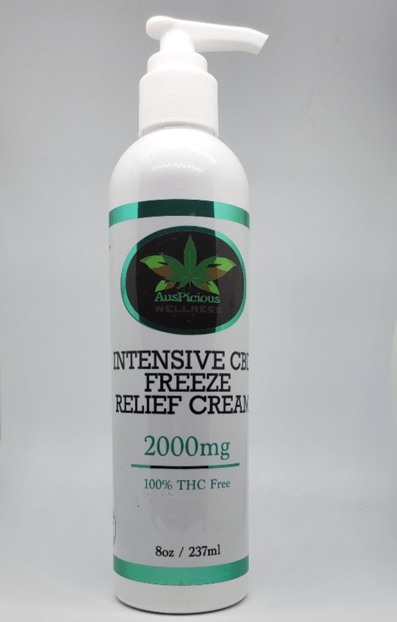 Intensive CBD Freeze Relief Cream 2000mg - auspiciouswellness